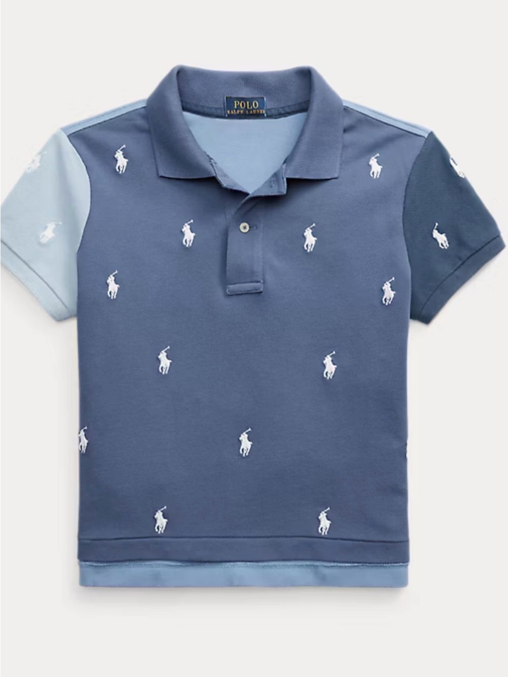 Polo Ralph Lauren girl 6 y Classic Blue Polo Shirt with Embroidered Pony
